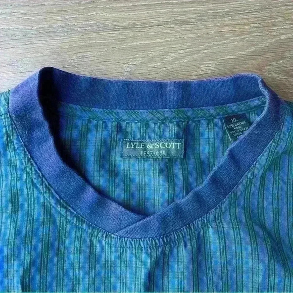 Lyle & Scott Scotland Plaid Long Sleeve Windbreaker - Picture 4 of 9